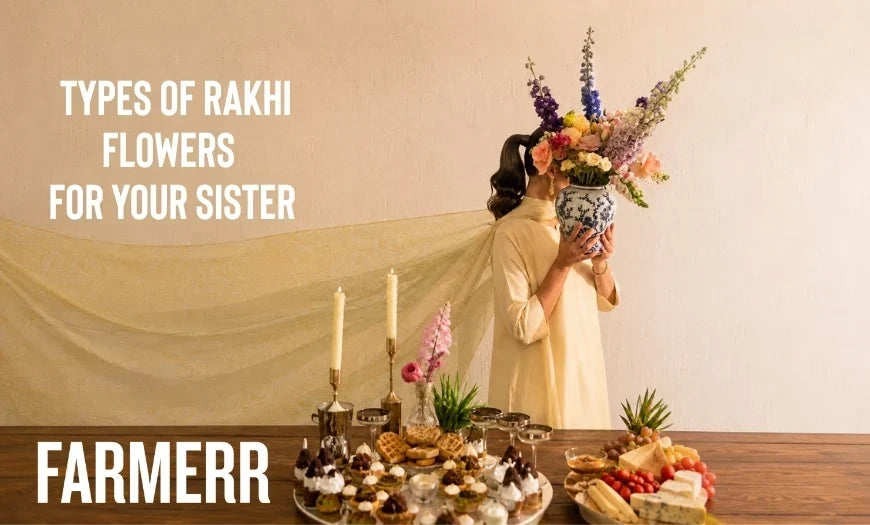 Types of Rakhi Flowers for Your Sister - Farmerr