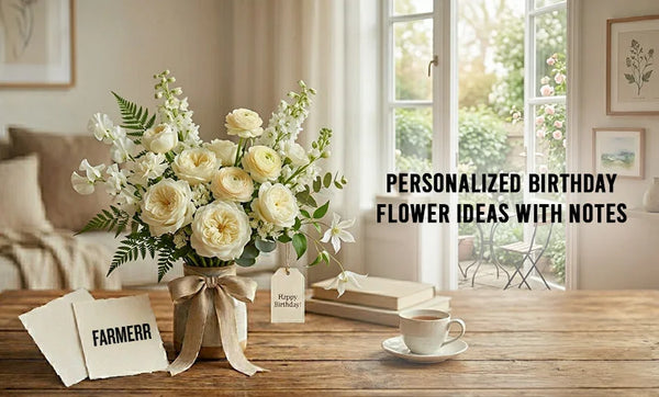Personalized Birthday Flower Ideas With Notes