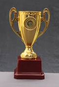 Golden Trophy Keepsake
